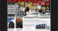 Desktop Screenshot of bullock-style.de